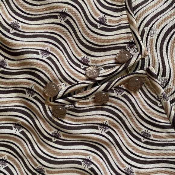 Sportmax Bell Sleeve Blouse | Cotton & Silk Luxury Max Mara Design - Picture 11 of 12